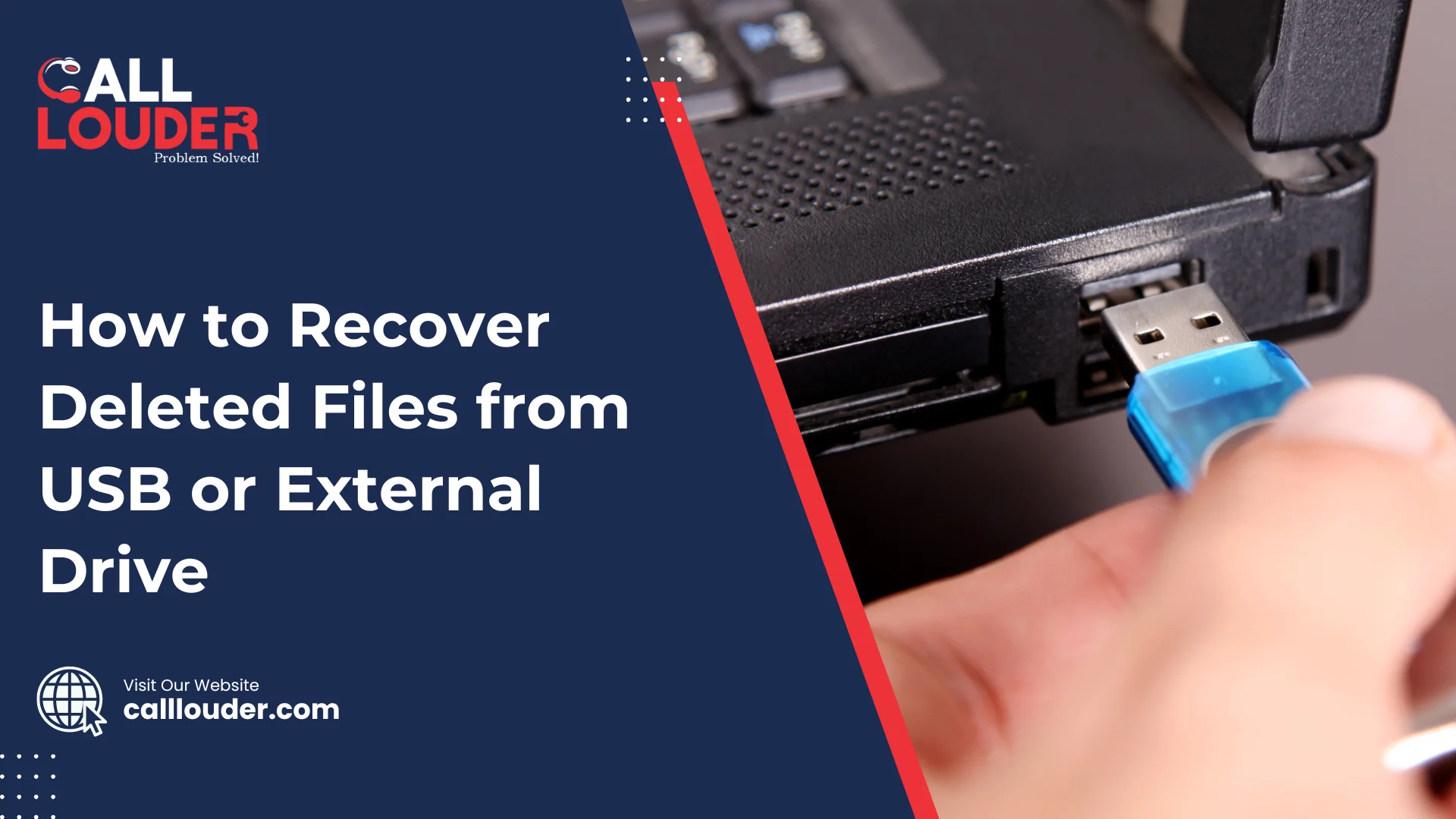 How to Recover Deleted Files from USB or External Drive