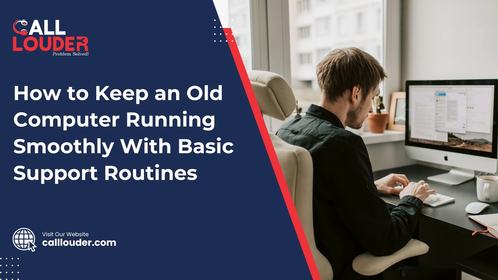 How to Keep an Old Computer Running Smoothly With Basic Support Routines