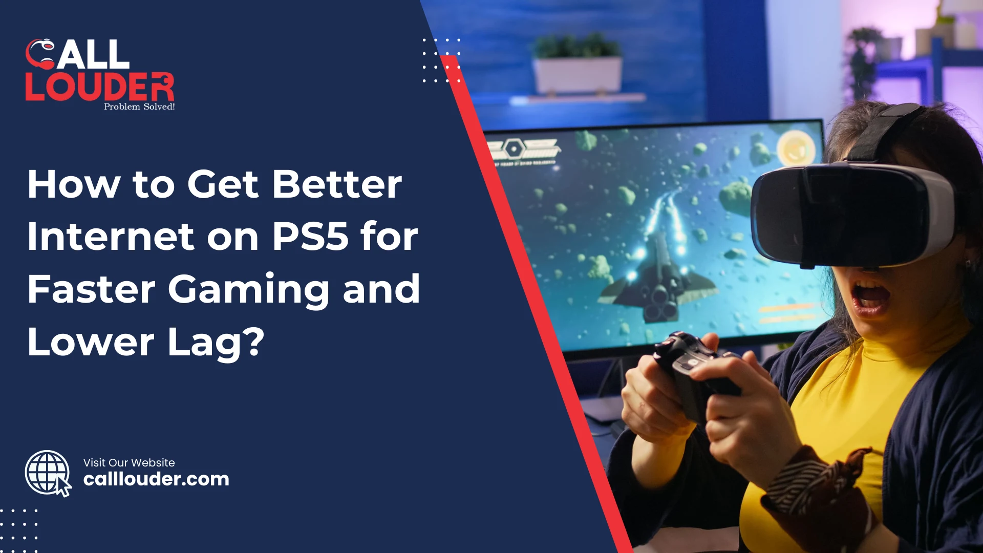 how to get better internet ps5