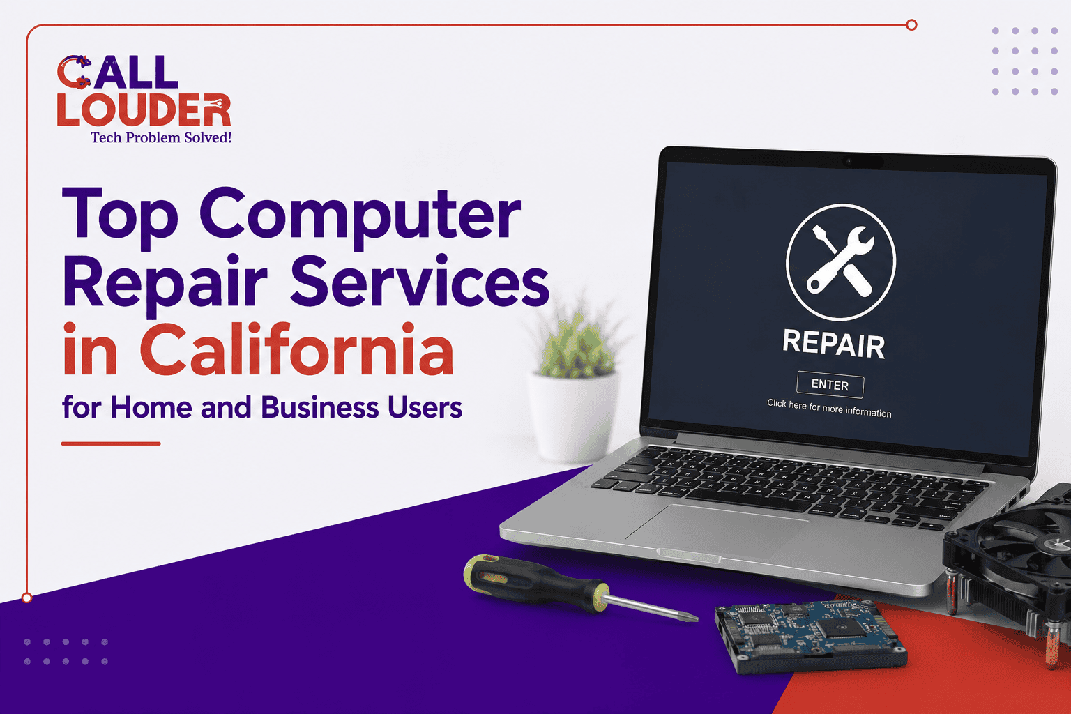 computer repair service California