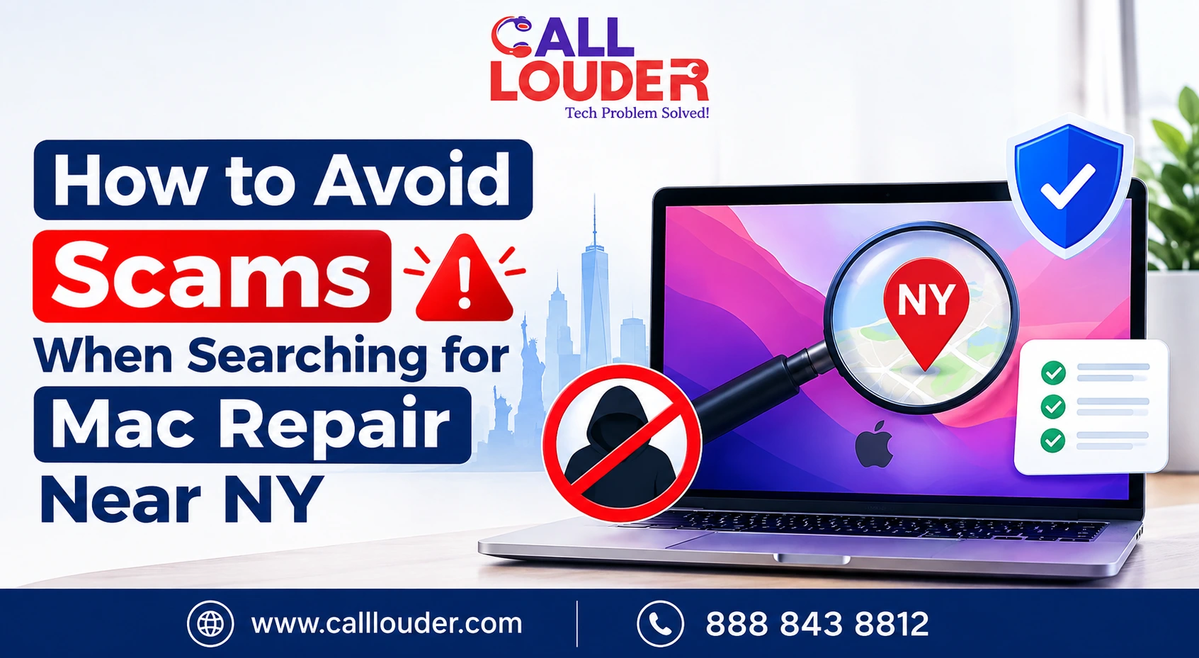 Best Apple Mac repair in NY – avoid Mac repair scams