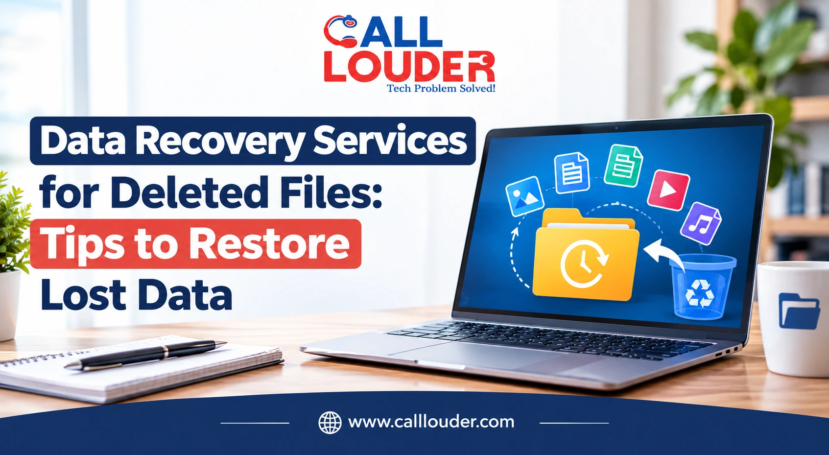 Data recovery services for deleted files to restore lost data