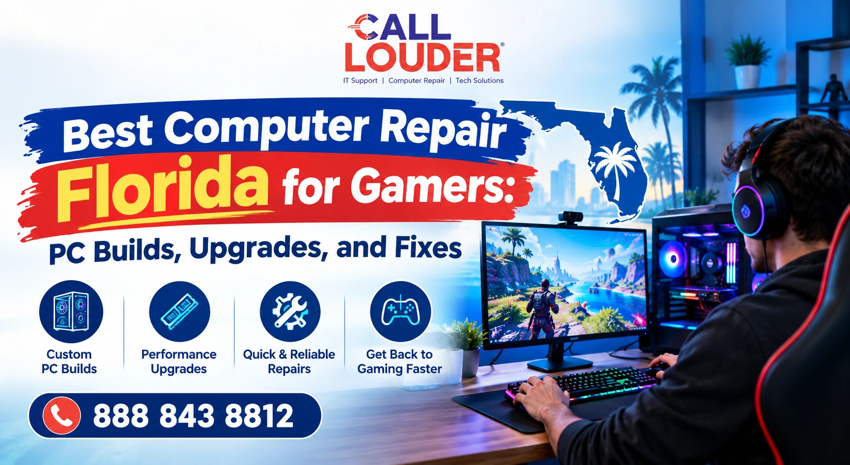 Best computer repair Florida services for gamers, including PC builds, upgrades, and fixes.