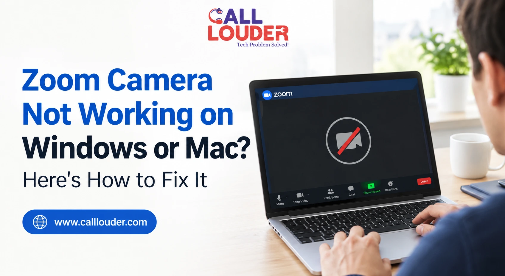 Zoom camera not working on Windows or Mac – troubleshooting guide