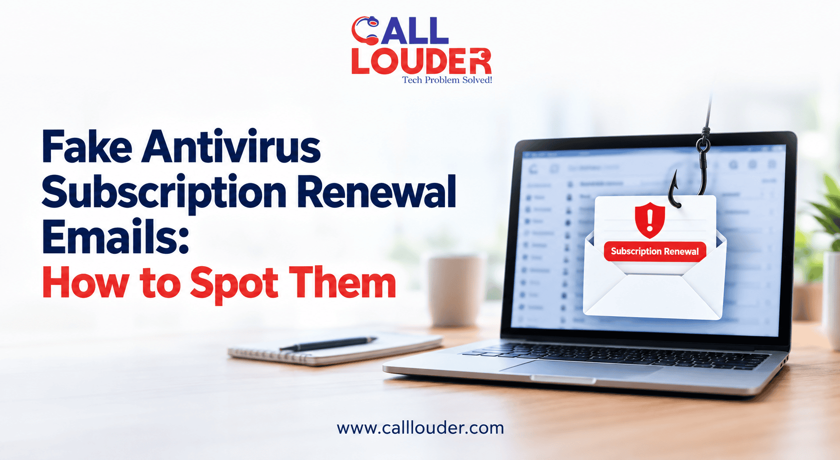 Fake antivirus subscription renewal emails and tips to identify phishing scams