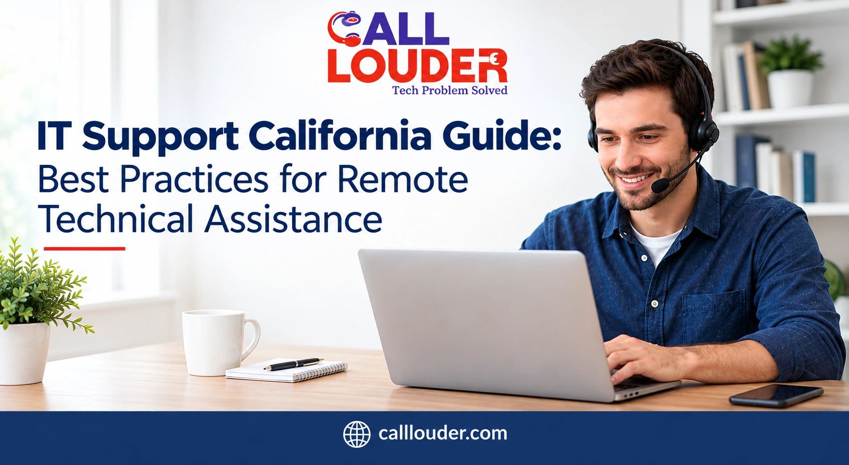 Best practices for remote technical assistance in California by Call Louder.